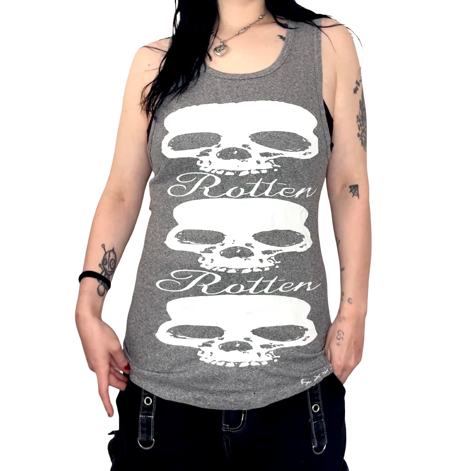 Alternative “rotten” skull tank