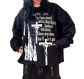 God on the cross unisex sweatshirt