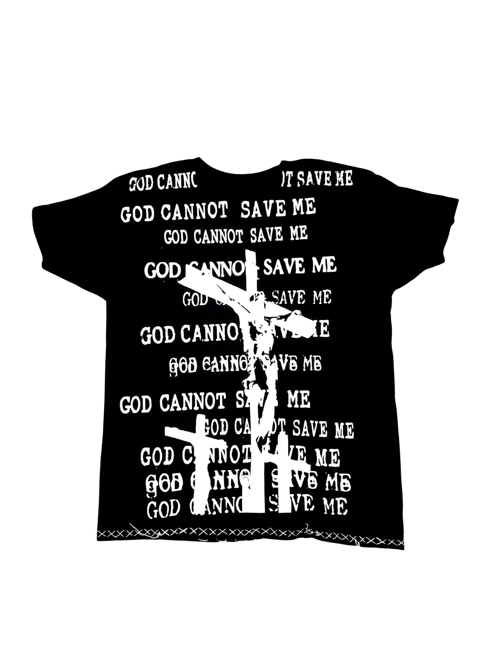 “God can’t save me” top