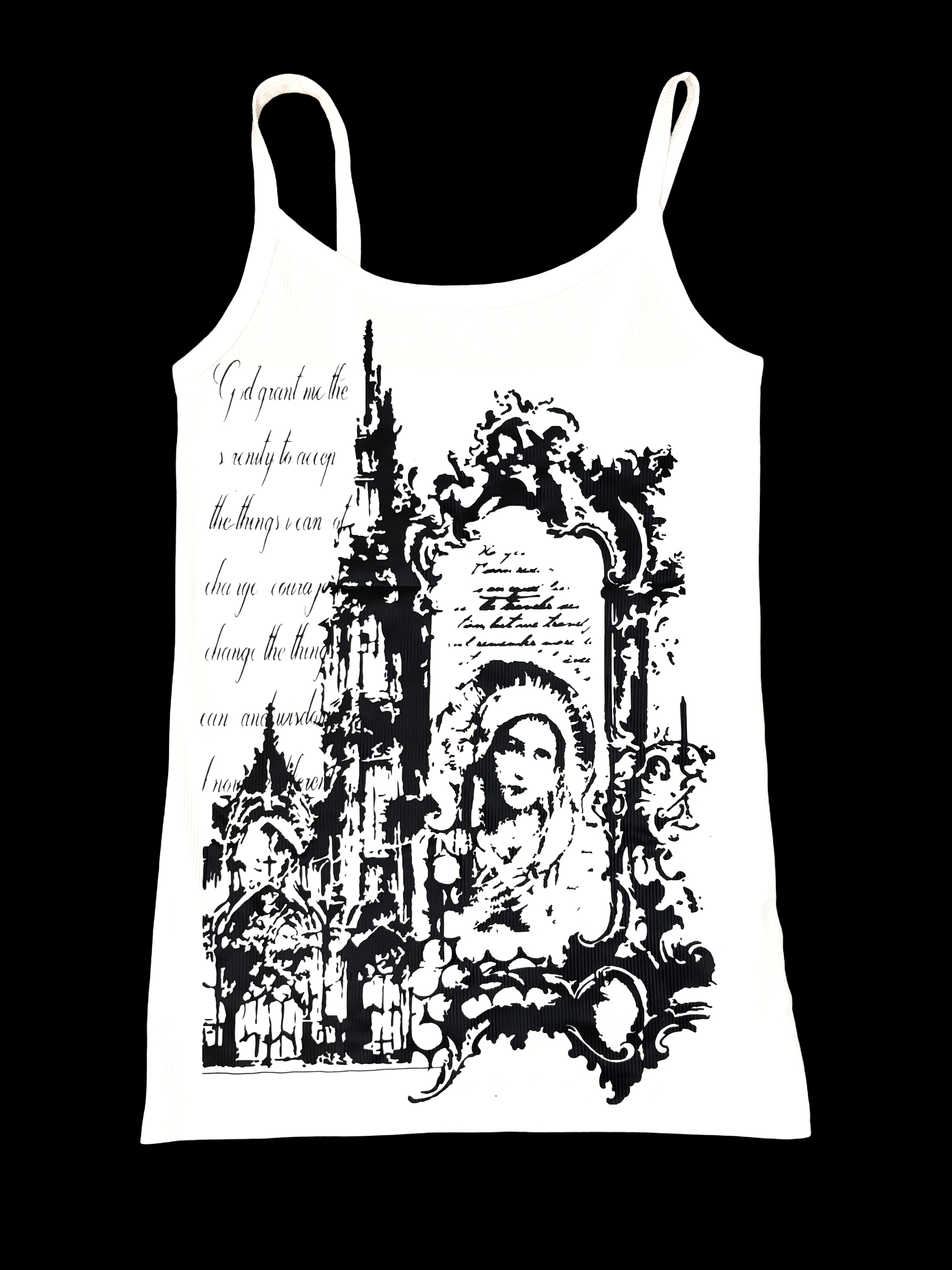 Alternative mother Mary castle tank top