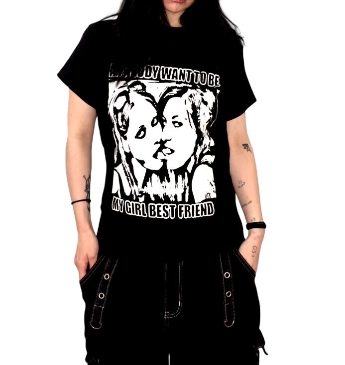 Girl best friends unisex top