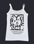 I love girls nights tank top