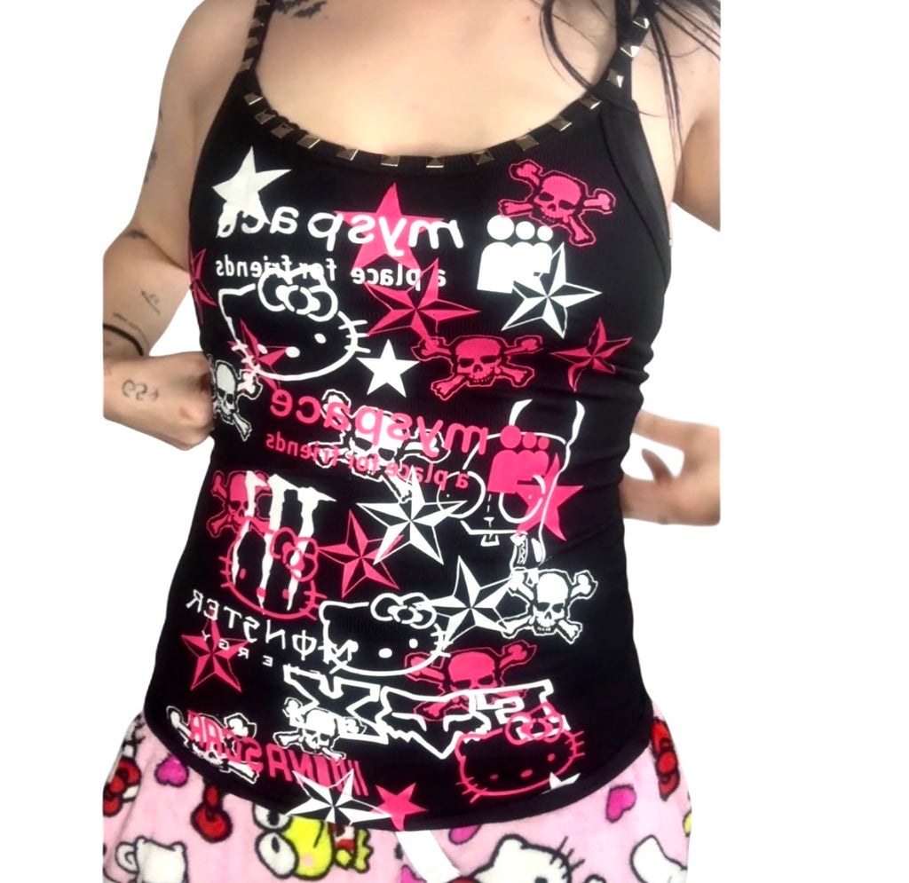 scene core tank top