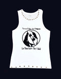 Never fake an orgasm tank top