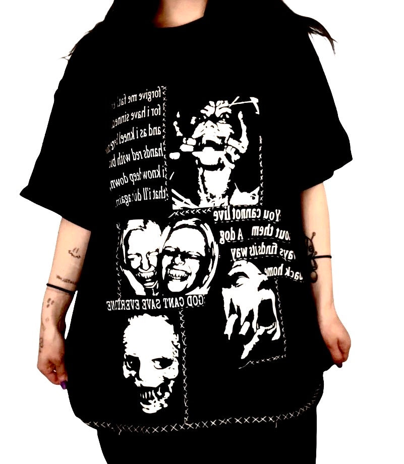 Patchwork unisex top