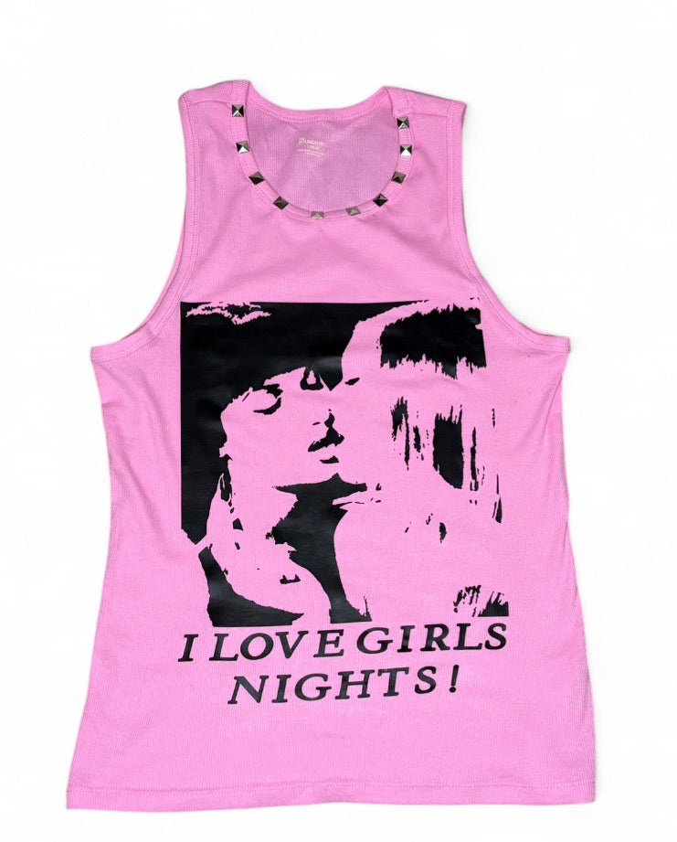 I love girls nights tank top