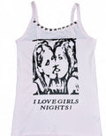 I love girls nights tank top