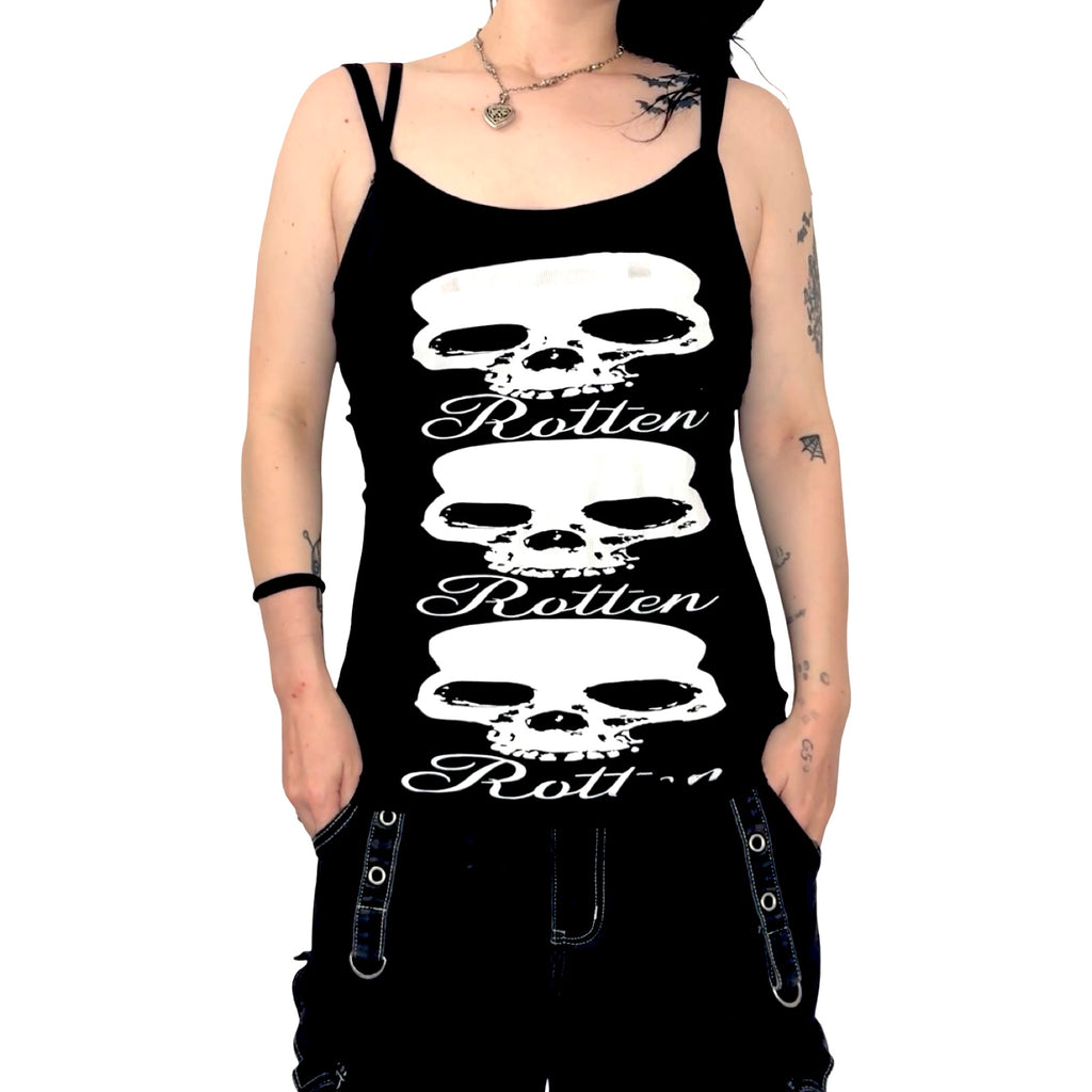 Alternative “rotten” skull tank