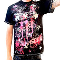 Pink scene core top