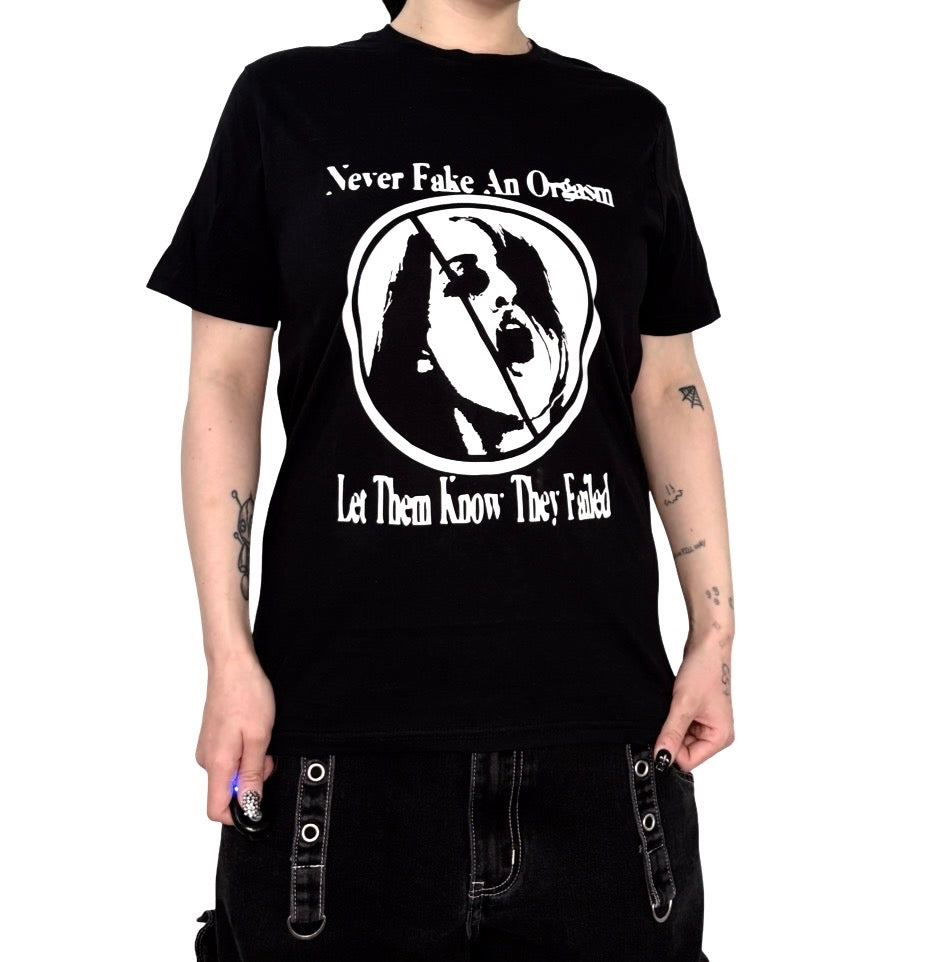 Never fake an orgasm alternative top