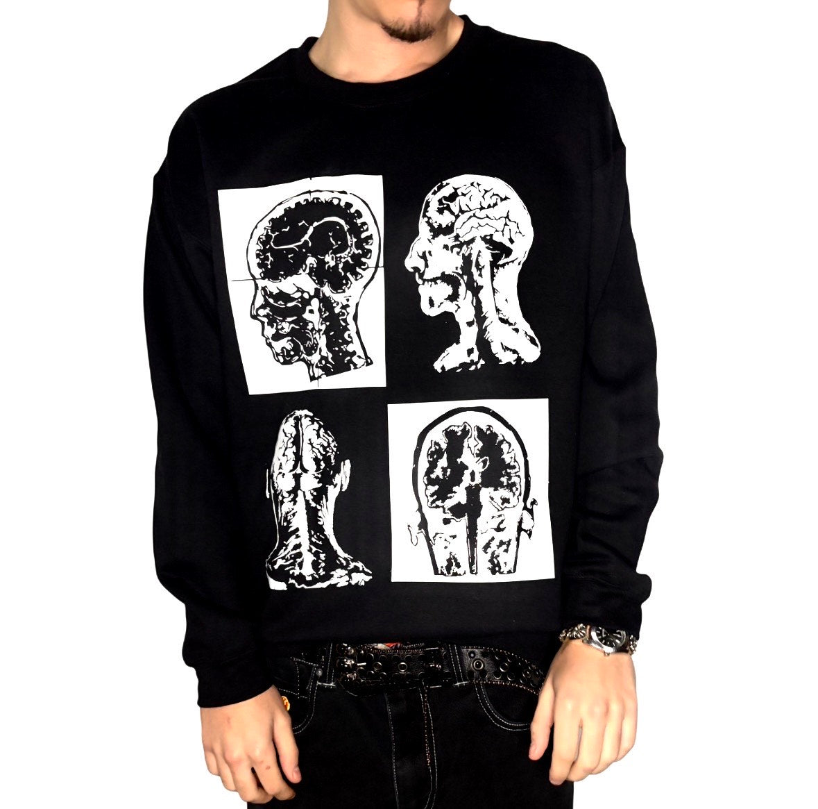 brain anatomy sweatshirt