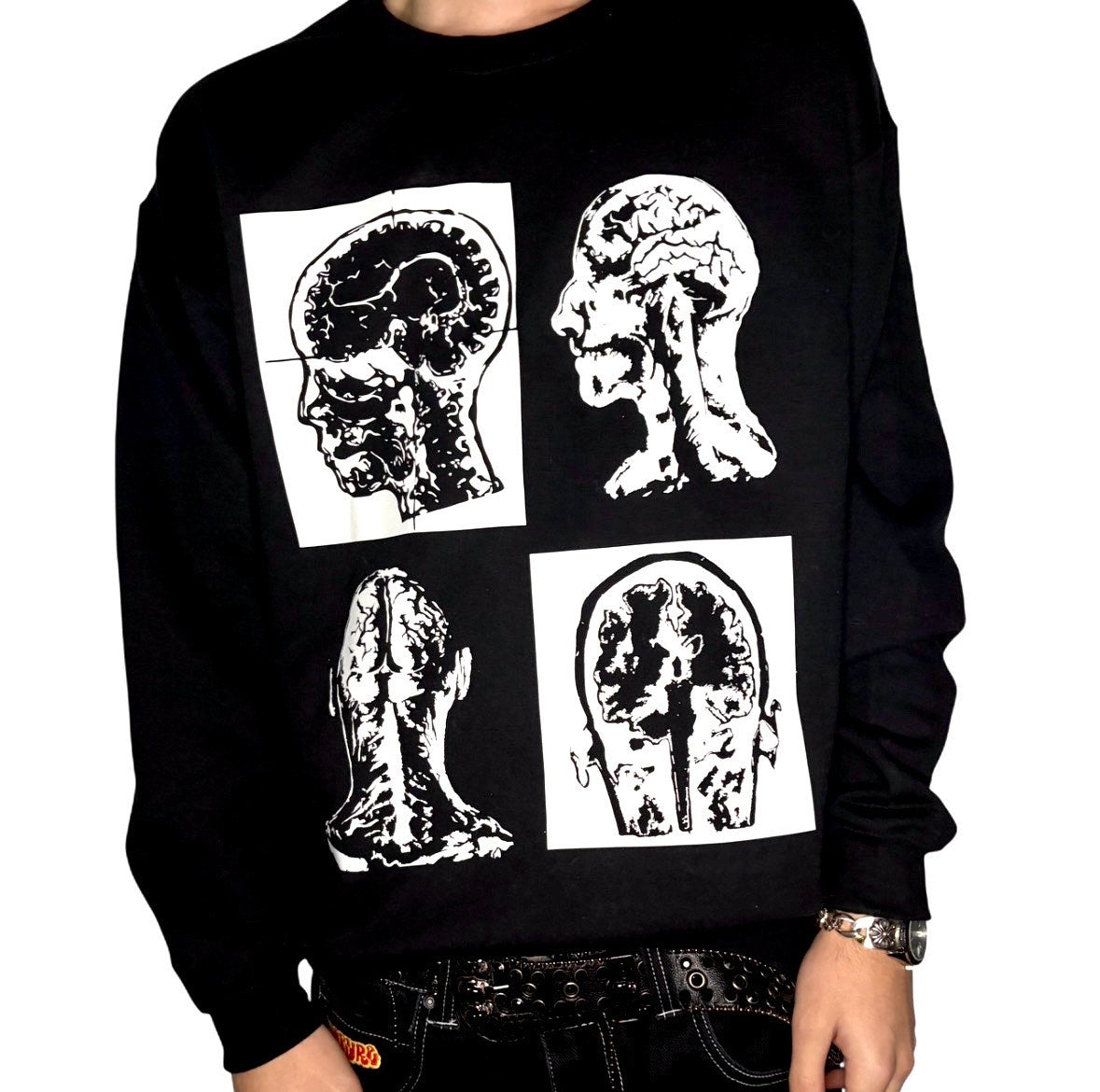 brain anatomy sweatshirt